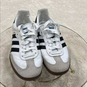 adidas  Samba Black and White Sneakers Size 5.5